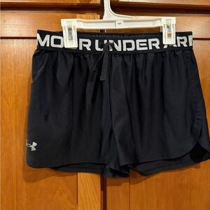 Under Armour Women's Black Athletic Shorts